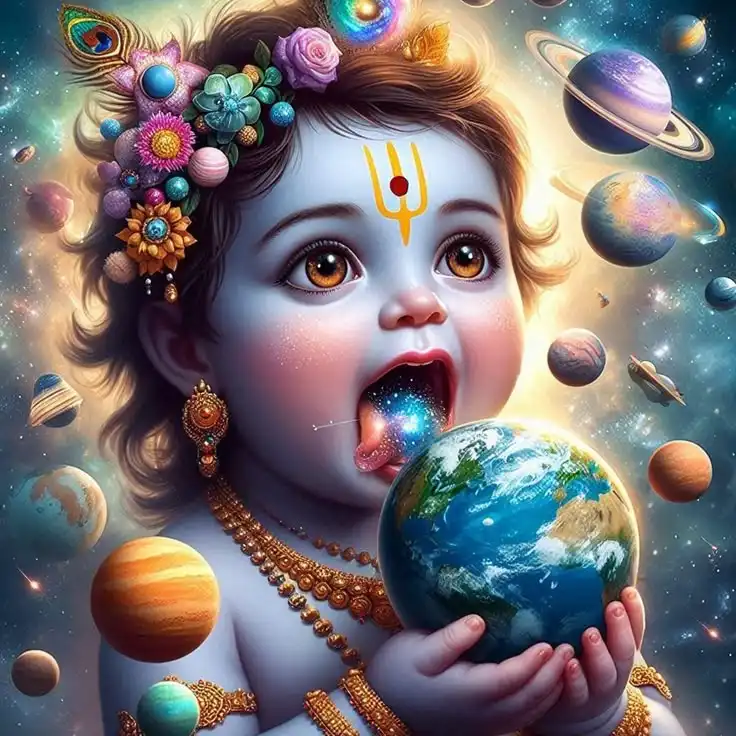cute krishna images for whatsapp dp